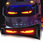 Truck Car Devil Eye LED Pixel Panel Light Remote Control 12V 24V