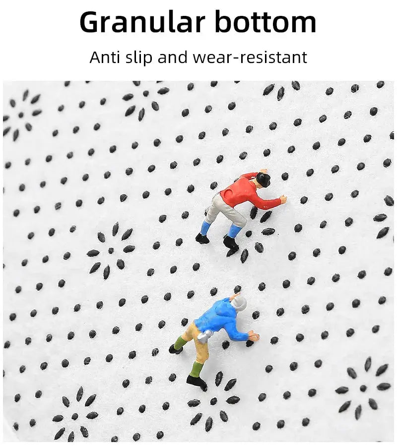 VIKAMA kitchen mat with granular bottom; washable, non-slip, absorbent floor mat for kitchen or bathroom
