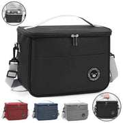 Insulated Lunch Bag With Shoulder Strap Spacious Capacity And Thickened Waterproof Oxford Keeps Meals Fresh All Day