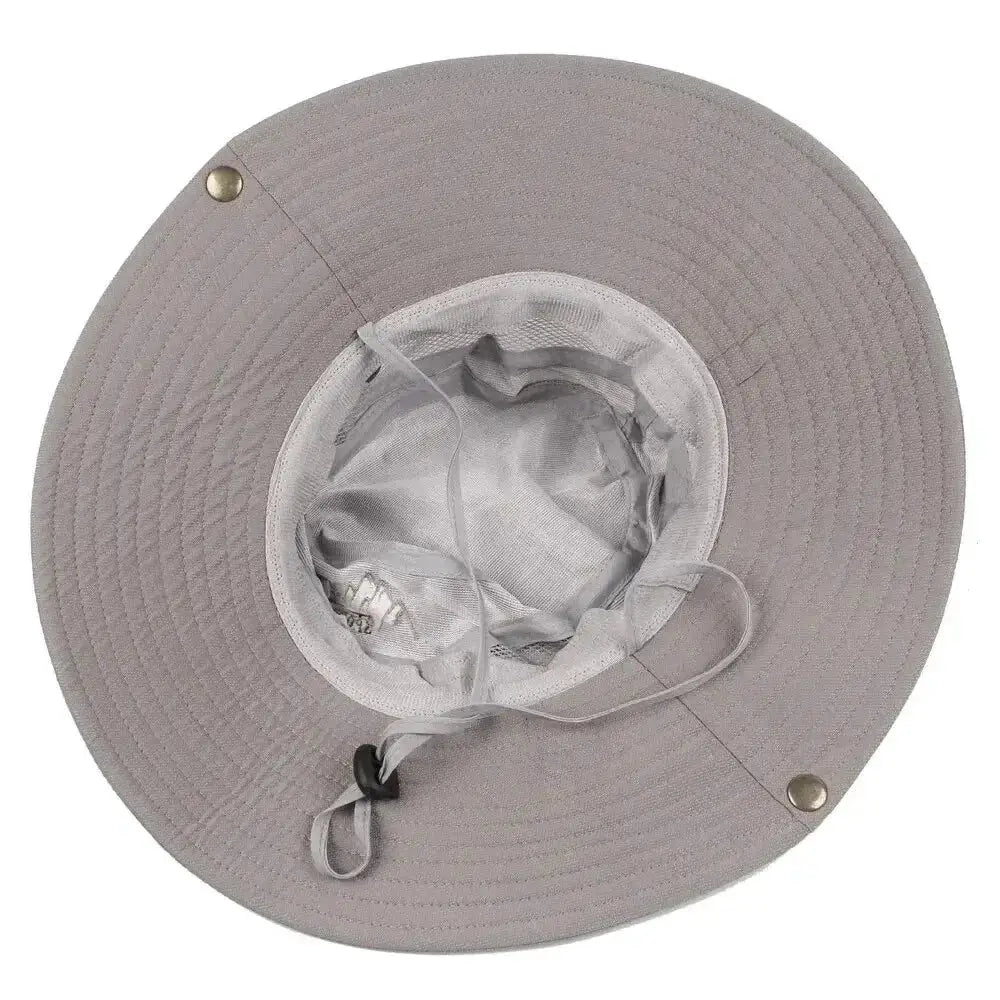 Summer Wide Brim Panama Fishermans Hat With UV Protection For Outdoor Beach Fishing And Hunting Sun Shield