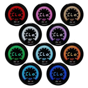 52mm Bezel car gauge set with multicolor LED rings (10-color) for oil temp, water temp, volt, tach