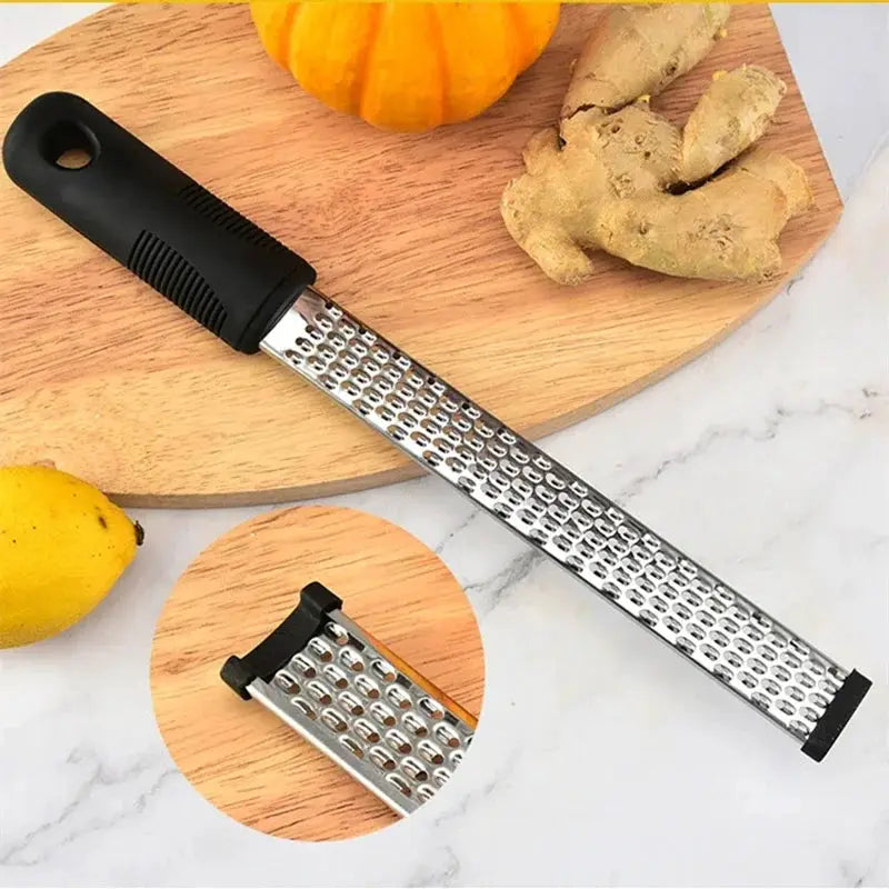 ChefCraft All in One Stainless Steel Grater Slicer Zester for Cheese Citrus Chocolate Veggies