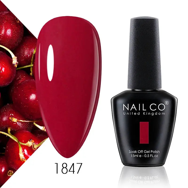 Nailco 131 Colors Gel Nail Polish LED Gel 15ml Vibrant Long Lasting Hybrid Varnish For Manicure