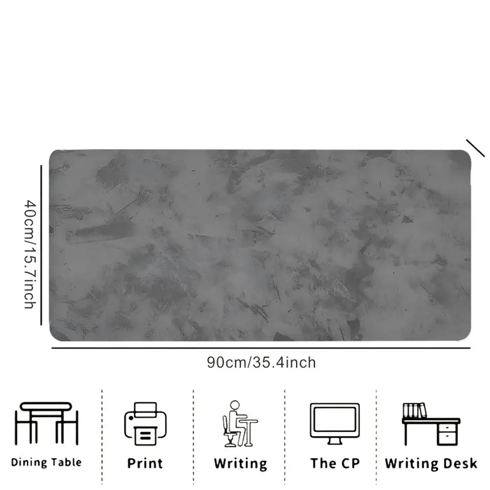 Large Line Texture Mouse Pad With Durable Stitched Edges Non Slip Base For Office Gaming And Study