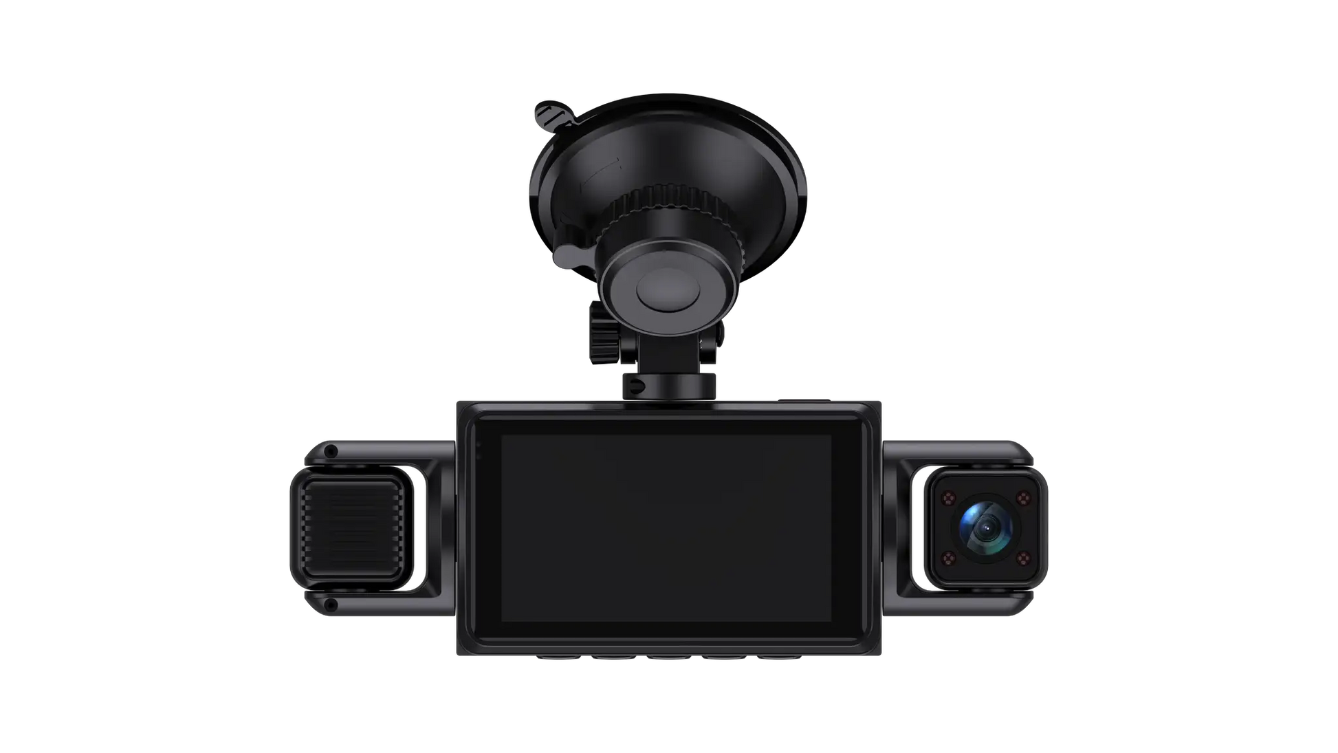 Simples Market 4Ch WiFi dashcam with front, rear, left and right cameras; 1080p FHD, night vision, loop recording