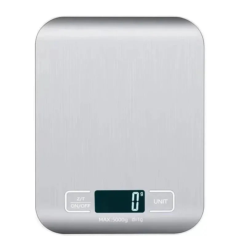 Digital Kitchen Scale With LED Display 5kg 1g Stainless Steel Weighing For Food Jewelry Snacks Baking Home Tools