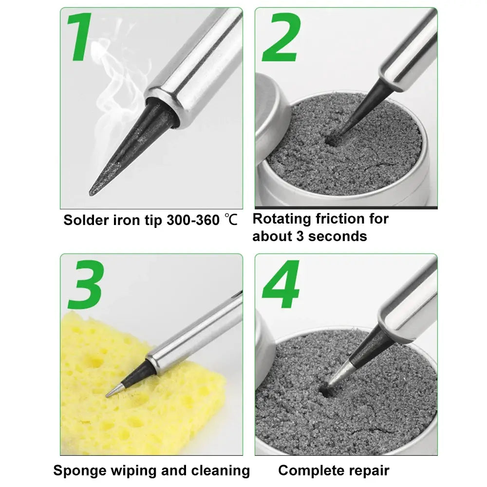Soldering Iron Tip Refresher Cream Non Stick Tin Solder Paste Oxide Remover Tinner Activator For Clean Tips