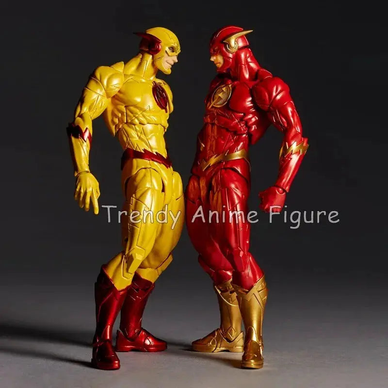 Revoltech Amazing Yamaguchi Flash Action Figure 17cm Movable Kaiyodo Flashpoint Model Collectible Toy