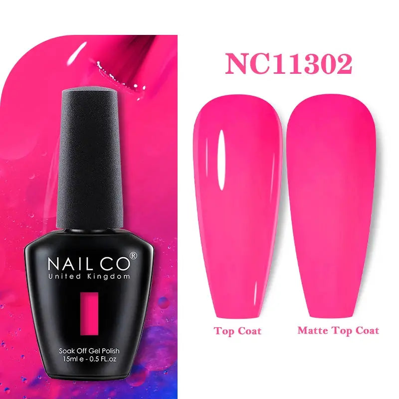 NAILCO 283 Colors Gel Nail Polish Kit Ultra Long Lasting UV Gel Varnish With 30 Day Shine