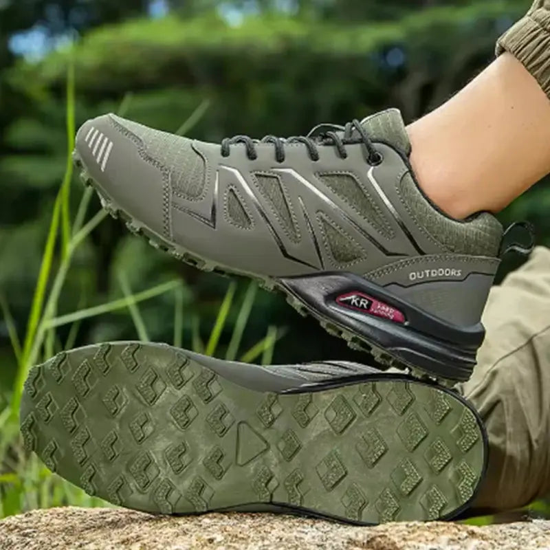 Waterproof Hiking Shoes For Men Outdoor Trekking Sneakers Mountain Climbing Camping Trainers Hunting Tactical Boots