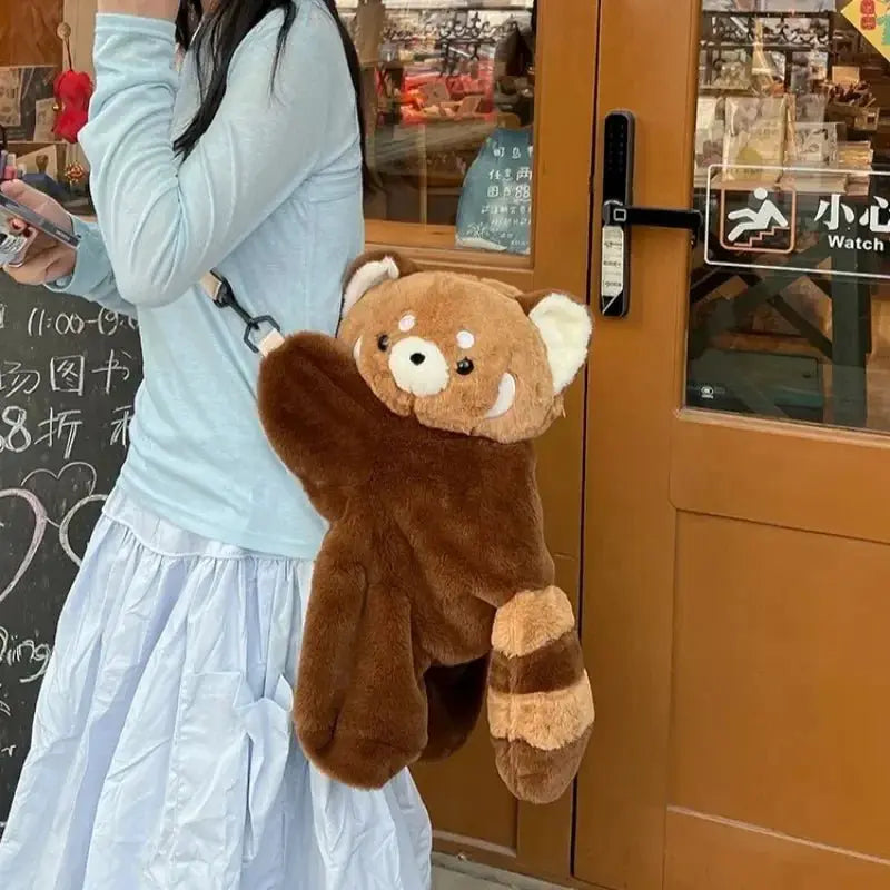 Red Panda Plushie Backpack - Simples Market