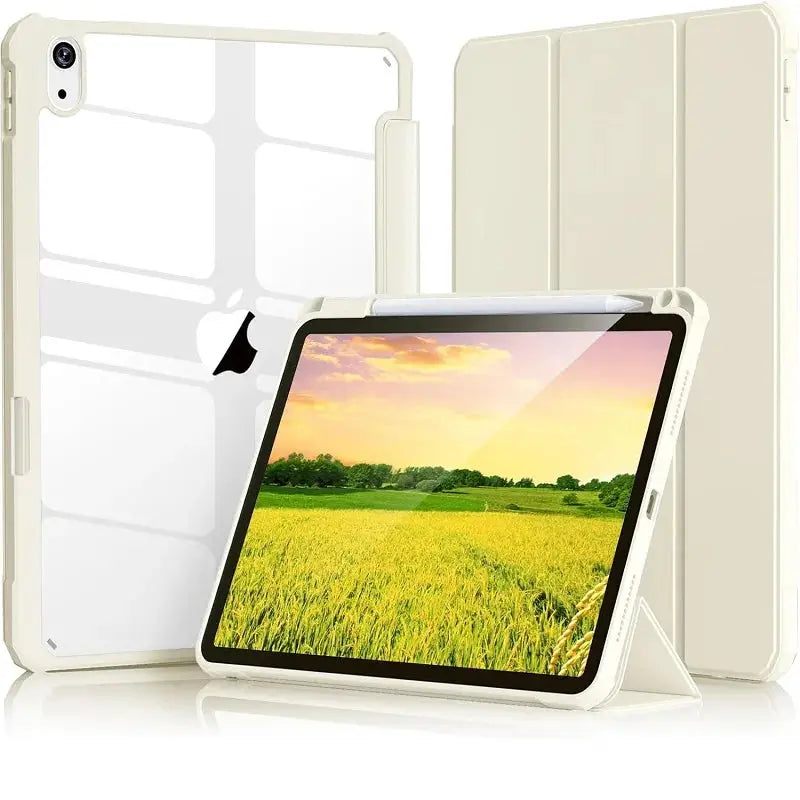All iPad Models Smart Case With Auto Wake Sleep For Air And Pro Series 2013 Through 2026 Protection Shockproof Dustproof
