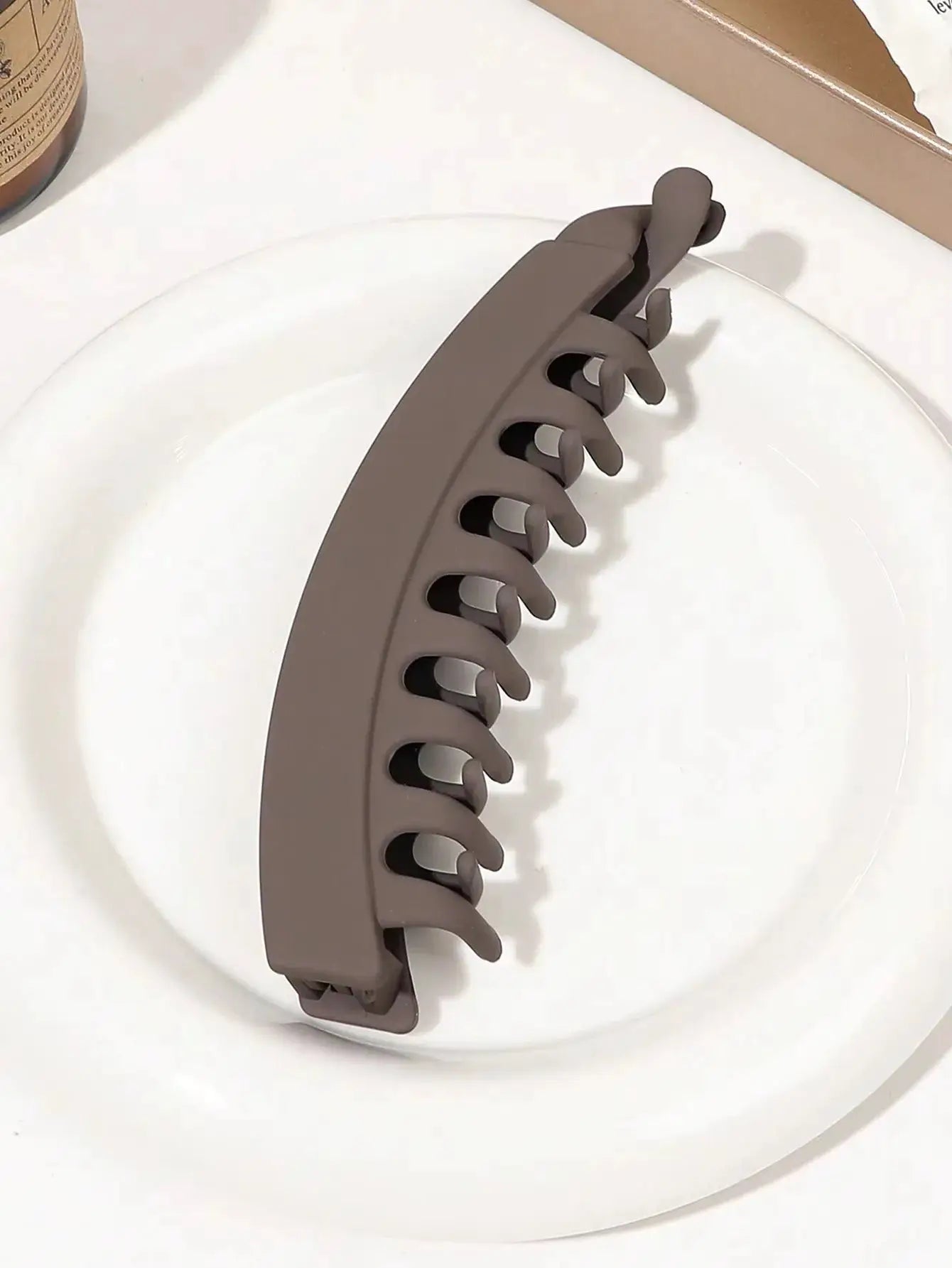 LuxeLocks 5 Inch Banana Hair Clips Set Non Slip Claw Clips For All Hair Types Everyday Wear
