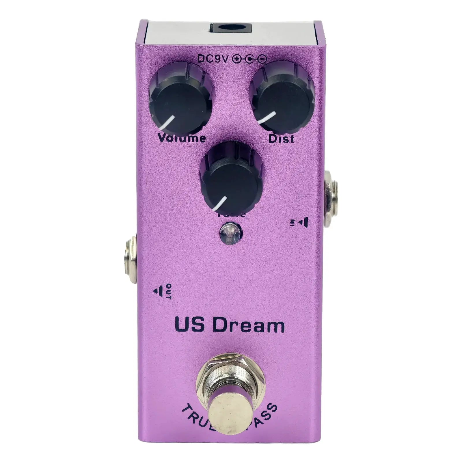 Mini Guitar Effects Pedal Multi Effects Overdrive Distortion Chorus Phase Delay Tremolo US Dream Vintage Metal Casing