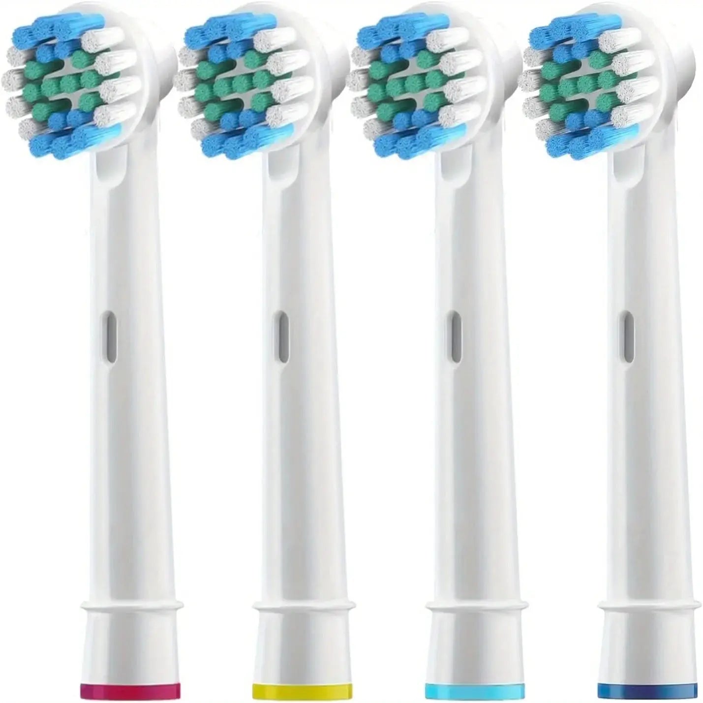 Oral B Compatible Replacement Toothbrush Heads For Braun Electric Toothbrushes With Soft And Medium Nylon Bristles