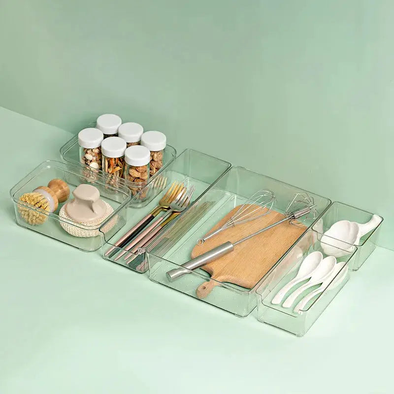 Acrylic Storage Box Transparent Cosmetic Organizer For Desktop And Dormitory Use Ideal For Skincare Masks