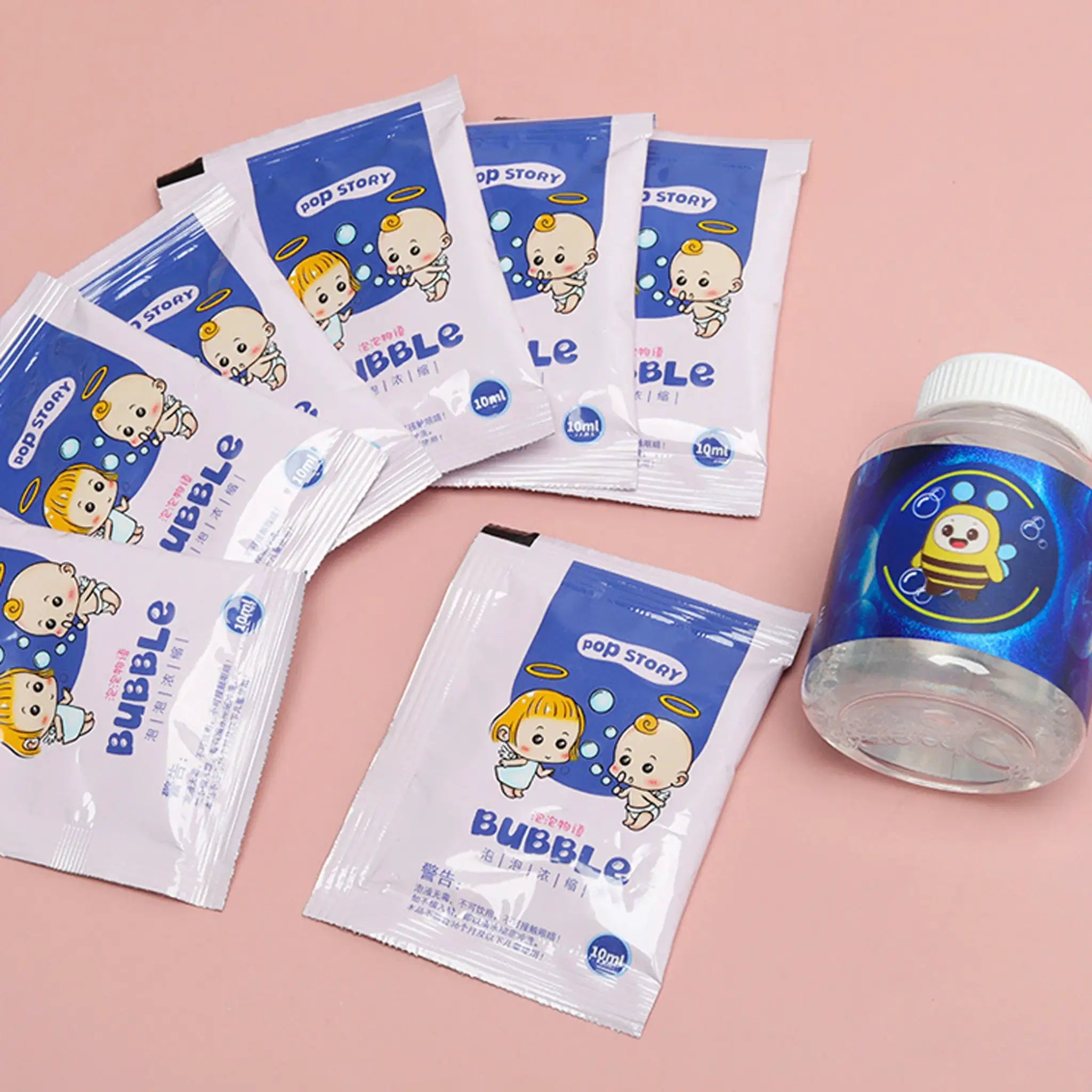 Colorful Bubble Concentrated Granules For Bubble Machines And Bubble Guns 750ml Supplement Liquid