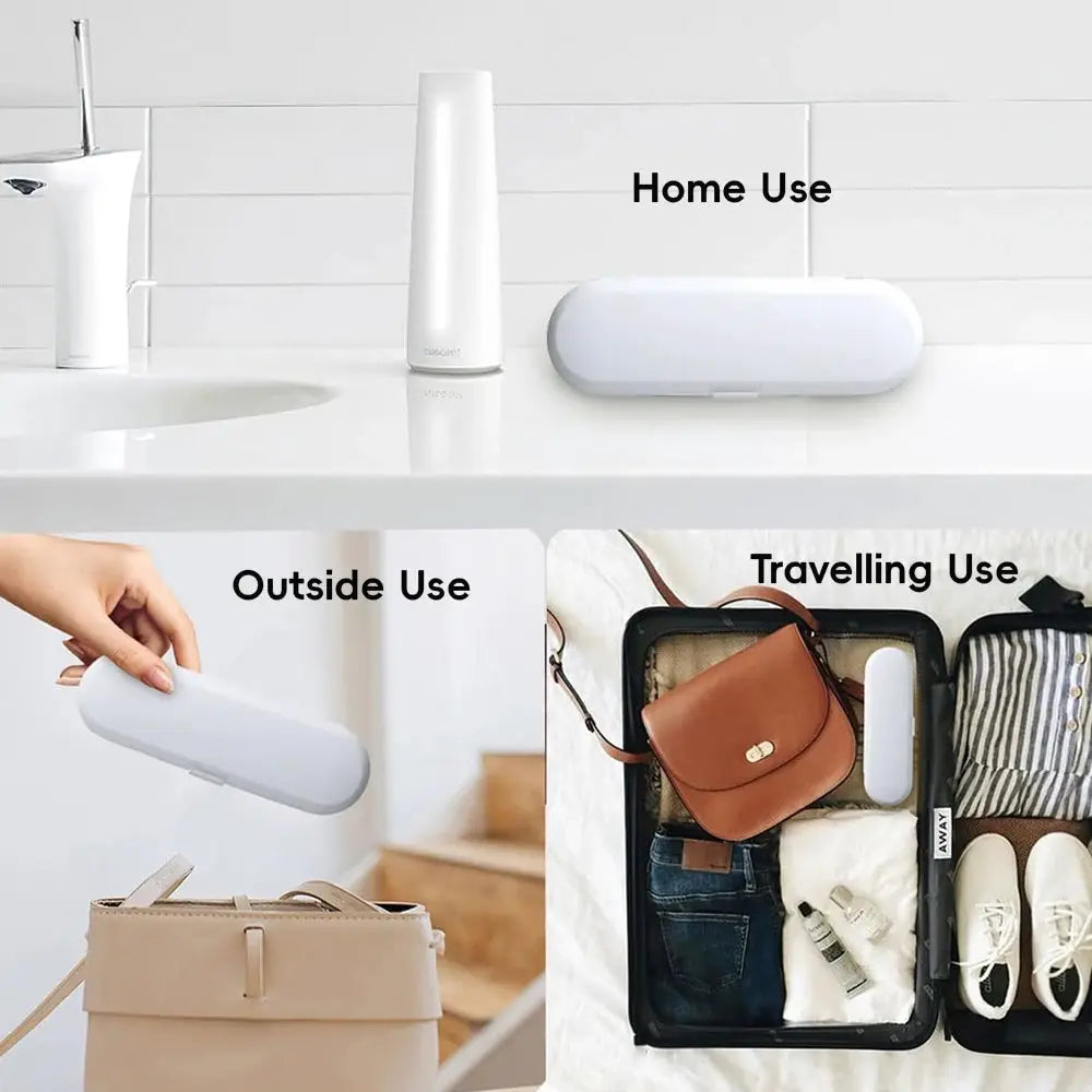 Electric Toothbrush Travel Case Compatible With Oral B iO And Philips Sonicare Travel Box And Toothbrush Holder