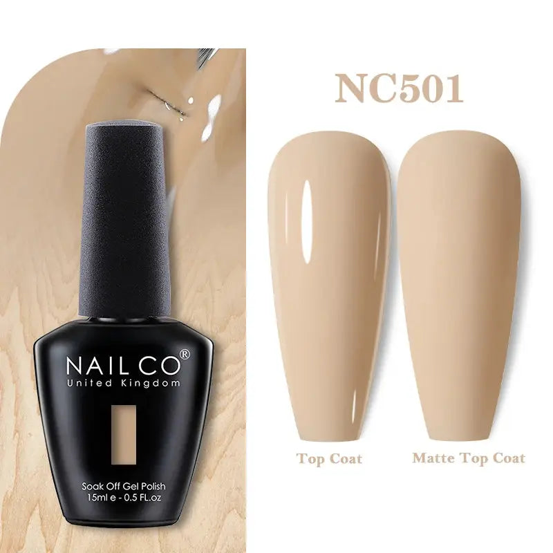 NAILCO 283 Colors Gel Nail Polish Kit Ultra Long Lasting UV Gel Varnish With 30 Day Shine
