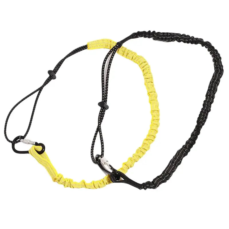 Safety Bungee Tether Tool Lanyard With Carabiner Hook For Climbing And Aerial Work Anti Falling Safety Rope