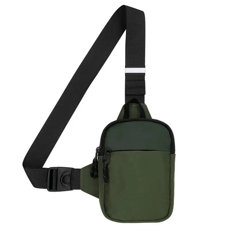 NovaGear Unisex Crossbody Chest Bag Durable Nylon And Polyester Large Capacity For Leisure And Sports