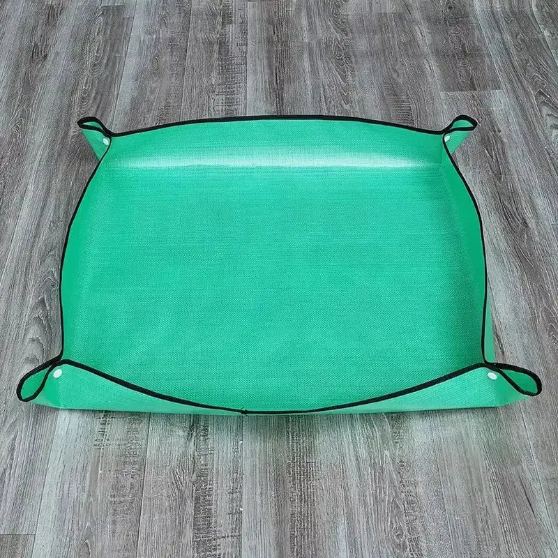 50x50 Cm Flower Pots Transplanting Mats Gardening Planting Mat PE Plant Repotting Mat Foldable Waterproof Gardening Pad