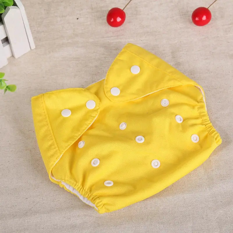 Baby Training Pants With Button Diaper Underwear For Potty Training Washable Breathable Cotton Learning Trousers