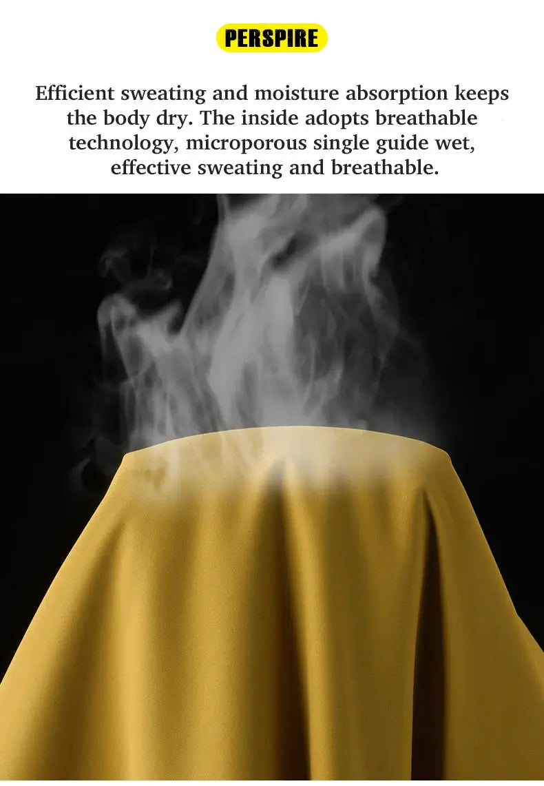 JNLN unisex yellow waterproof fleece jacket, windproof warmth