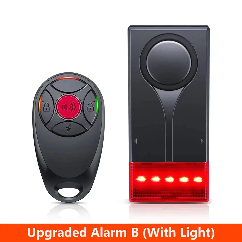 Awapow wireless alarm remote and siren module with red LED, two-piece set by Simples Market