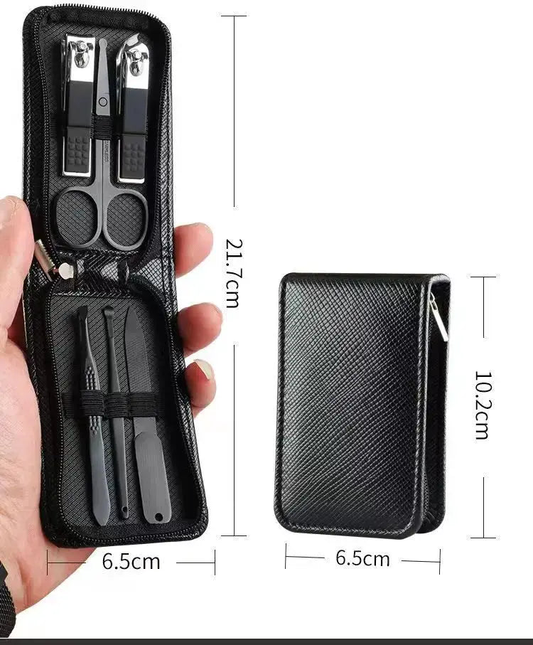 Nail Scissors Set 6 Piece Portable High End Manicure Beauty Tools For Men And Women