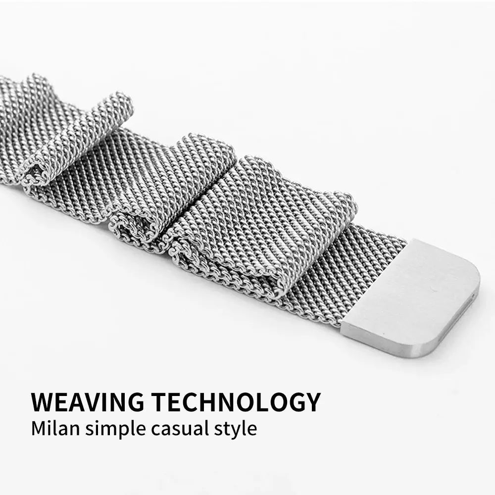 Milanese Strap For Apple Watch Ultra 2 3 49 46mm 42mm 44 40 45mm 41mm 38mm Bracelet For iWatch Series 11 10 9 3 6 5 SE 7 8 Strap