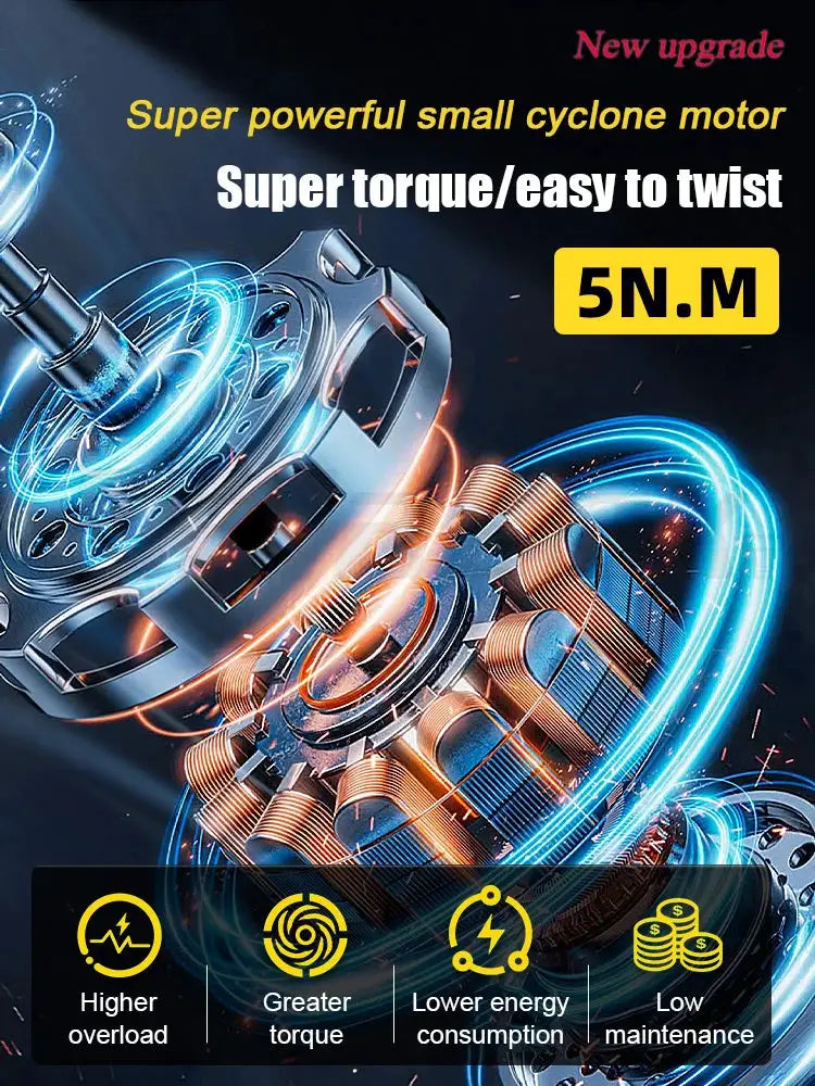 68 In 1 Precision Electric Screwdriver Set With Adjustable Torque And LED Fill Light For Mobile Phone And iPad Repair