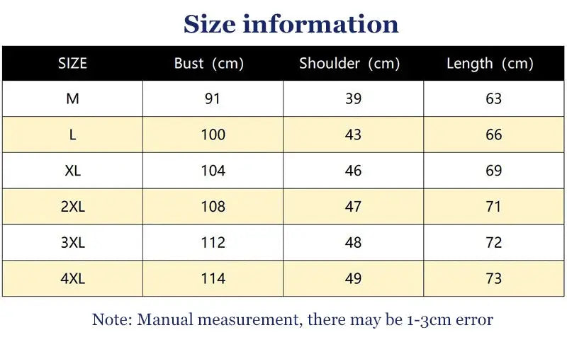 Simples Market size chart for men's 2024 motorcycle leather jacket with bust, shoulder and length (M–4XL).