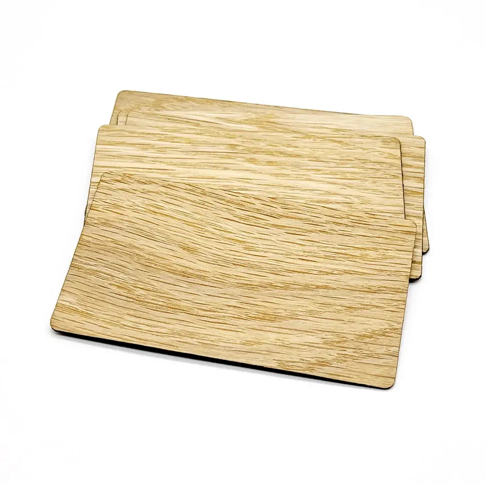 Simples Market wooden RFID M1 S50 smart cards, 5-pack