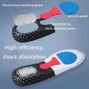 Cuttable Breathable Orthotic Arch Support Insoles For Men Women Soft Running Cushion Memory Gel Pad Sweat Absorption