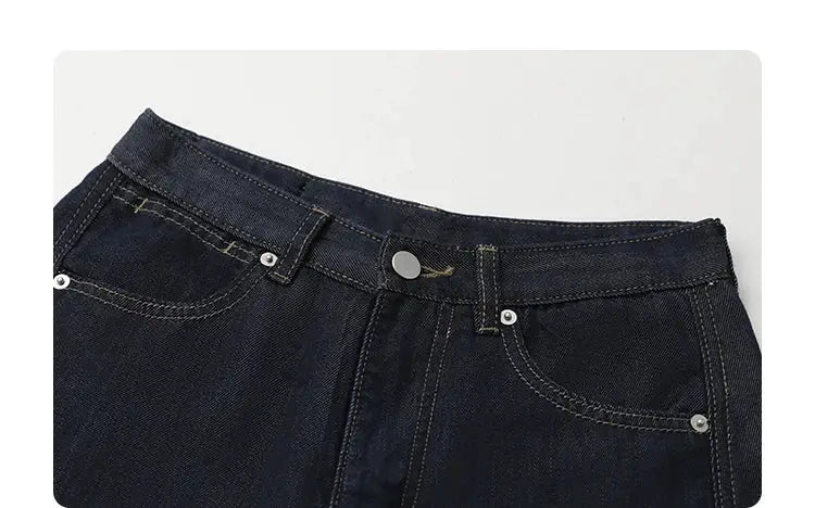 Chic Ven Womens Split High Waist Wide Leg Denim Jeans Spring 2025
