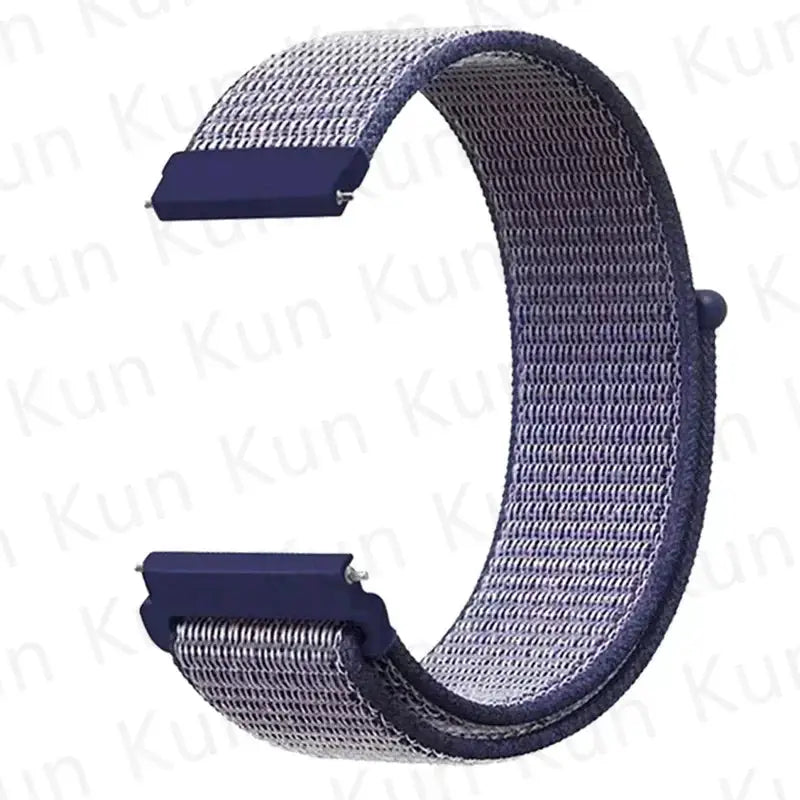 Watch strap blue metal mesh by Simples Market for Redmi Watch 5 Active/Lite and Xiaomi Watch S4, 20–22mm