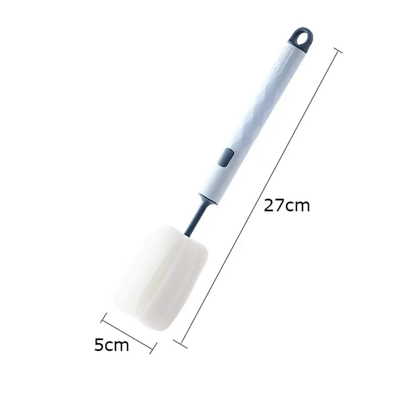 360 Degree Rotation Baby Bottle Brush Set For Bottles Pacifiers Cups And Nipples Soft Head Food Grade Handheld Cleaning