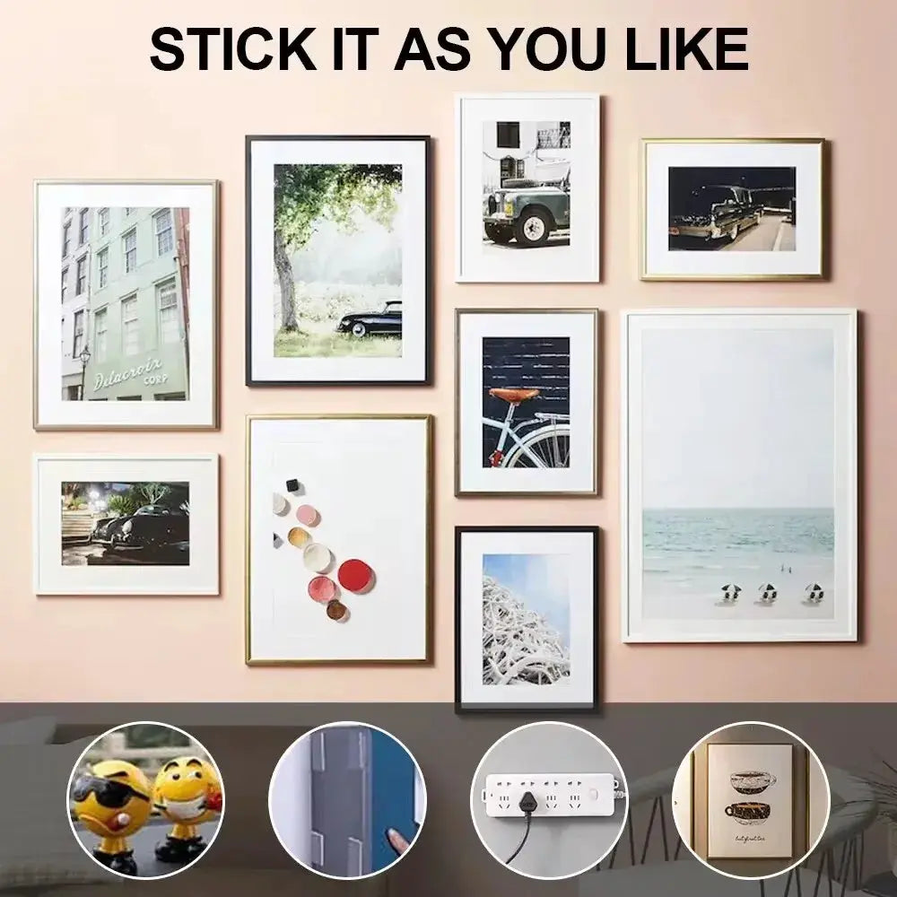 Reusable Super Strong Transparent Double Sided Adhesive Tape For Wall Mounting Waterproof Household DIY