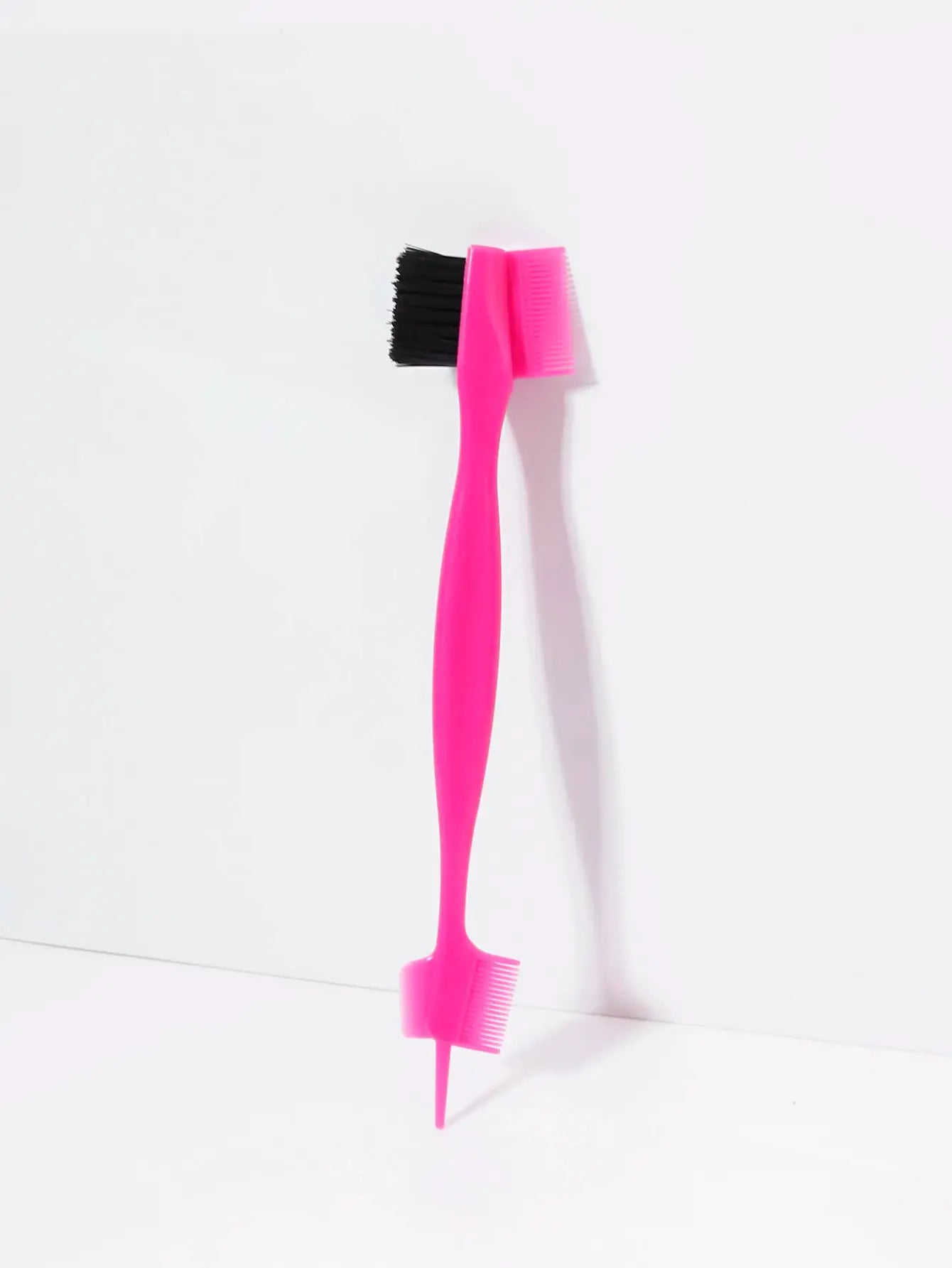 Pink edge control brush comb for real hair wigs by Simples Market