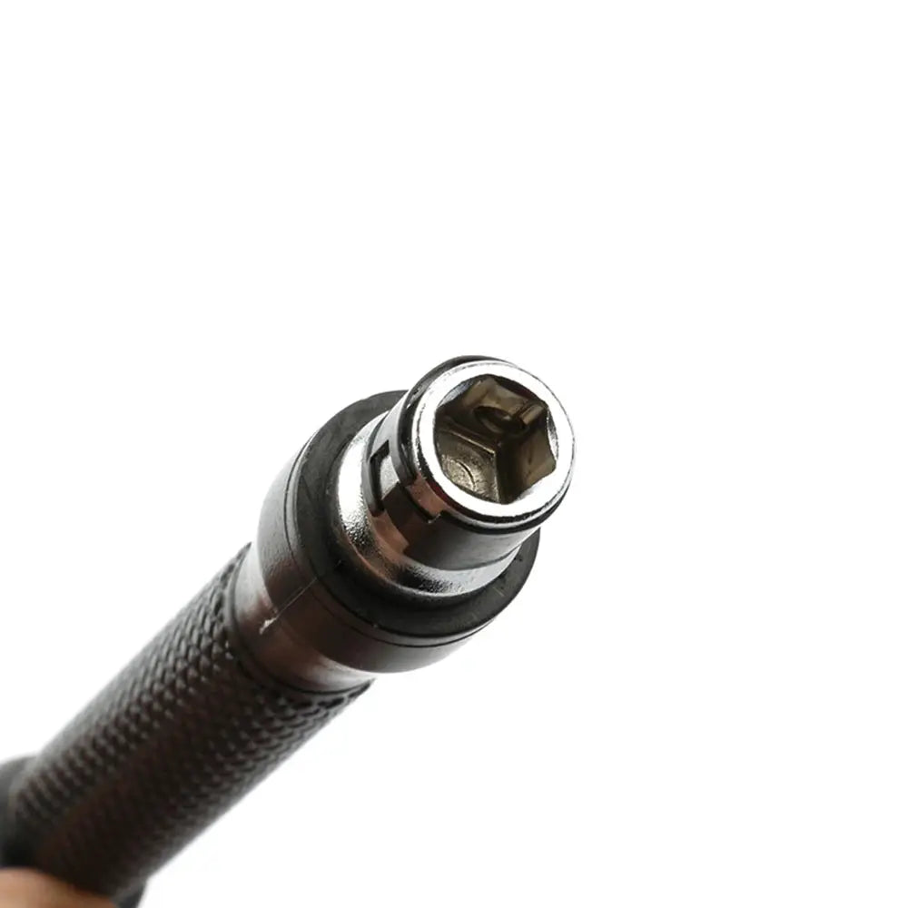 L Type 90 Degree One Quarter Inch Hex Bit Driver With Double End Handle 6.35mm Wrench Tool Chrome Vanadium Black Finish