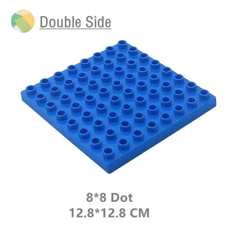 9 Sizes Big Building Plastic Blocks Base Plates Compatible With Large Bricks And Assembly Figures For Kids Toys