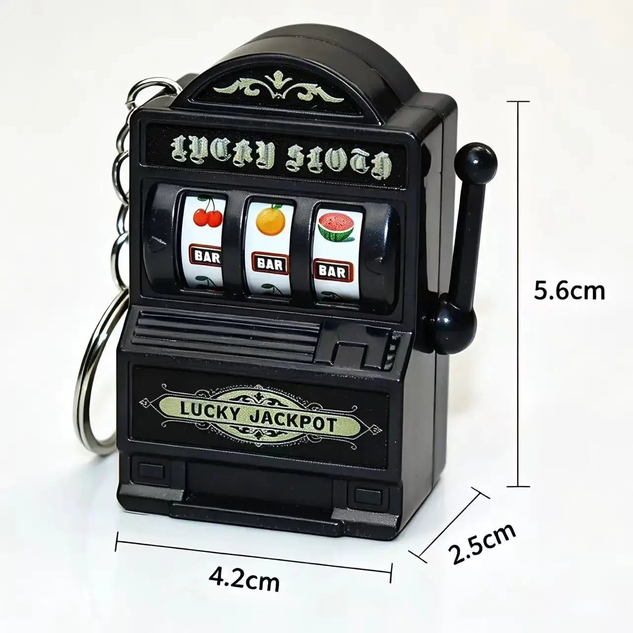 Personalized Slot Machine Keychain Toy Car Pendant Gift Fashion Trend Accessory For Everyday Carry