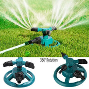 360 Degree Automatic Rotating Sprinkler Nozzle For Garden And Lawn Watering And Irrigation