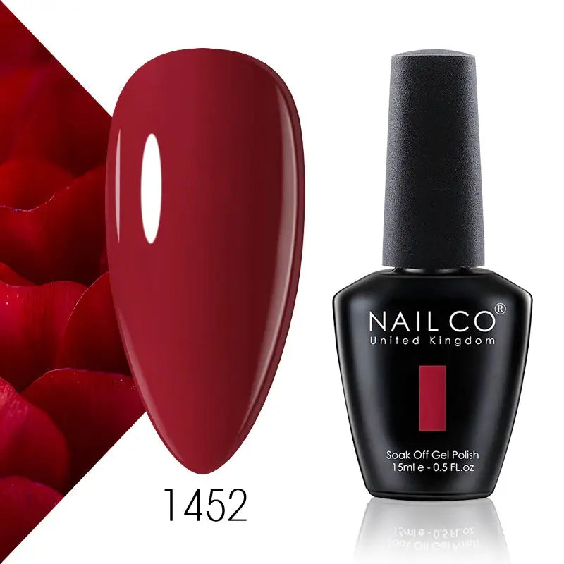Nailco 131 Colors Gel Nail Polish LED Gel 15ml Vibrant Long Lasting Hybrid Varnish For Manicure