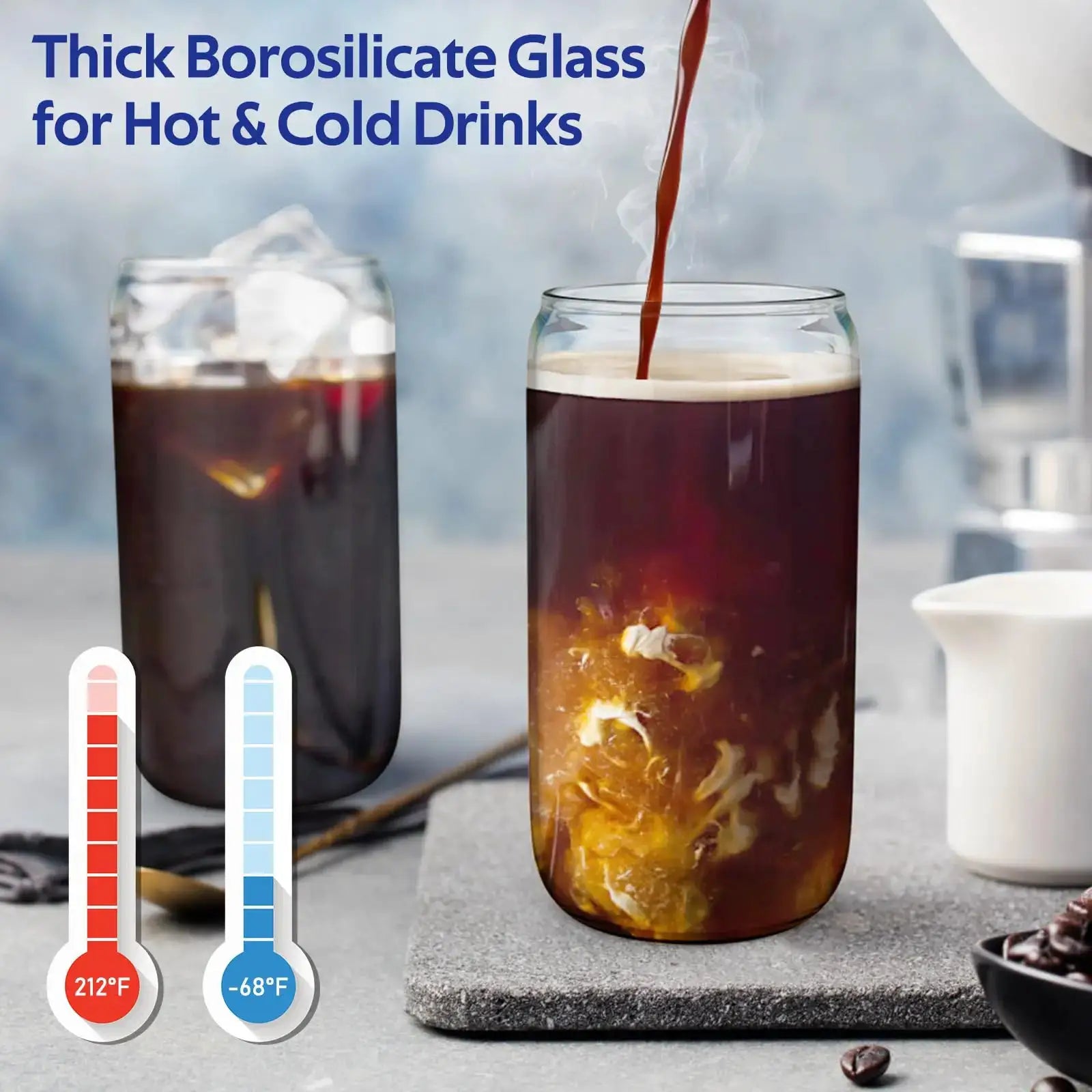 400ml Glass Cup With Wooden Lid And Straw Transparent Beverage Mug For Juice Water Beer Coffee Milk Parties
