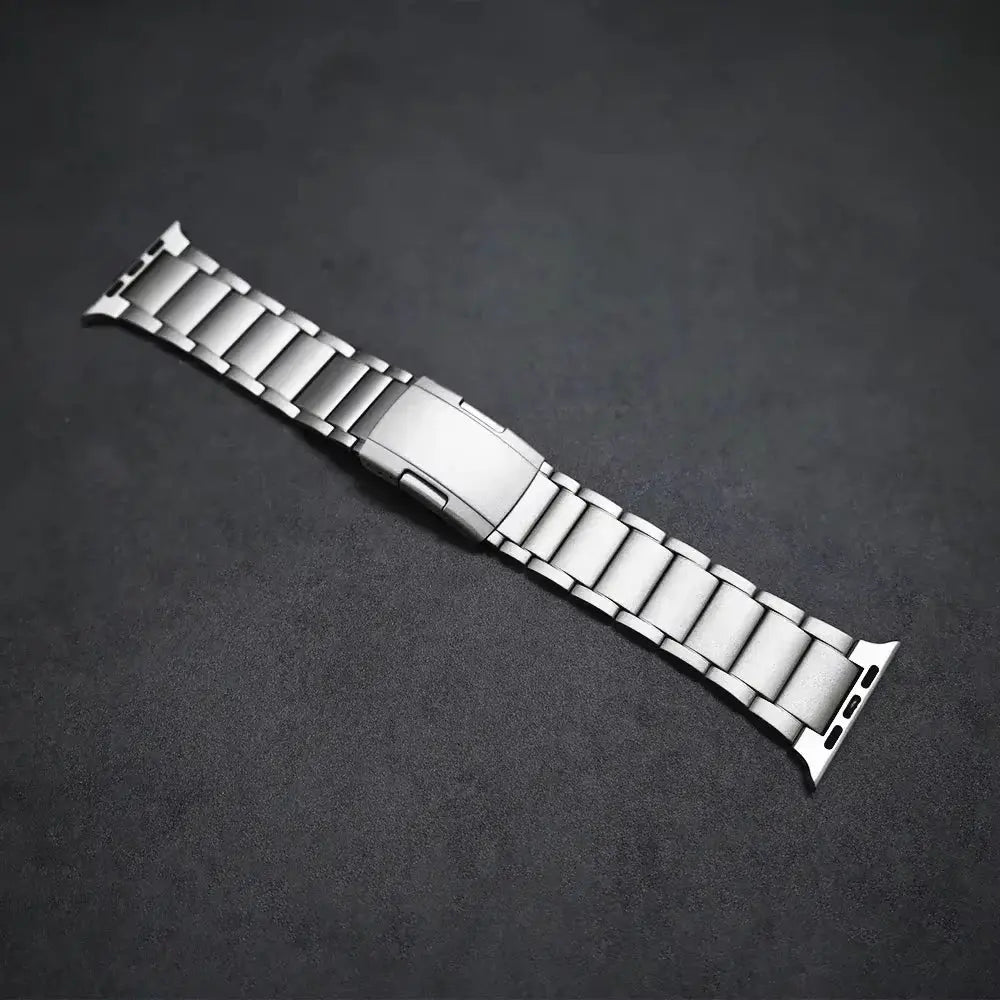 Titanium Business Men Strap for Apple Watch Ultra 2/1 49mm Series 10 9 8 7 6 Luxury Metal Band for iWatch 46mm 45mm 44mm Correa