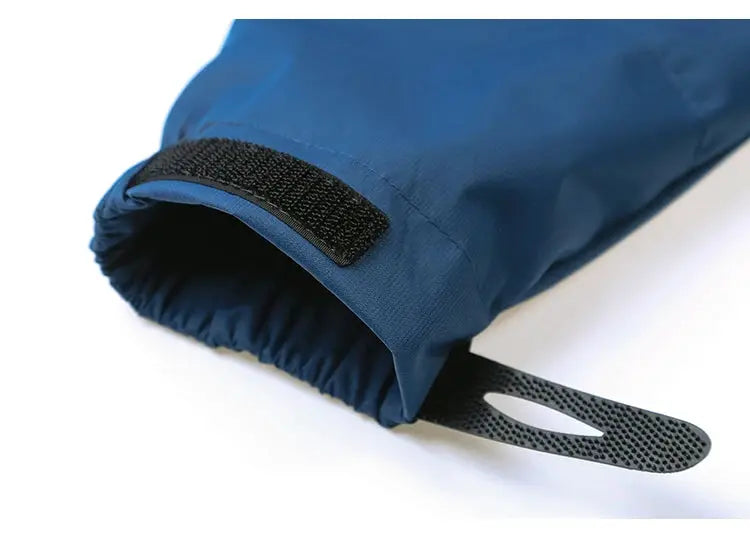 TRVLWEGO men's outdoor jacket with adjustable Velcro cuff, blue, by Simples Market