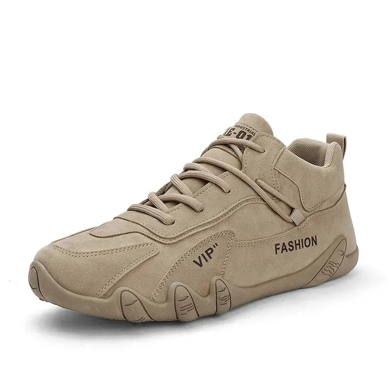 Mens Outdoor Sports Hiking Shoes Four Seasons Anti Slip Comfort Work Shoes Fashion Youth Casual Trendy Sneakers