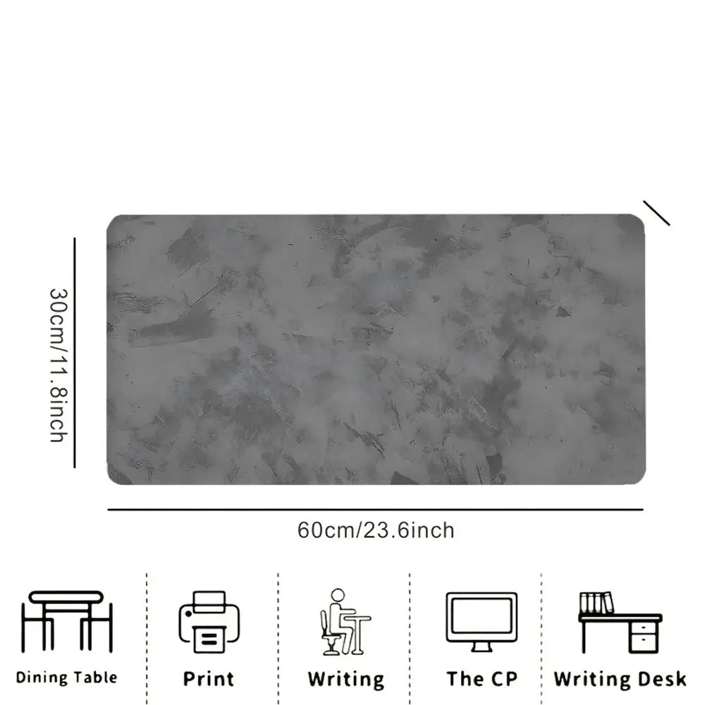 Large Line Texture Mouse Pad With Durable Stitched Edges Non Slip Base For Office Gaming And Study